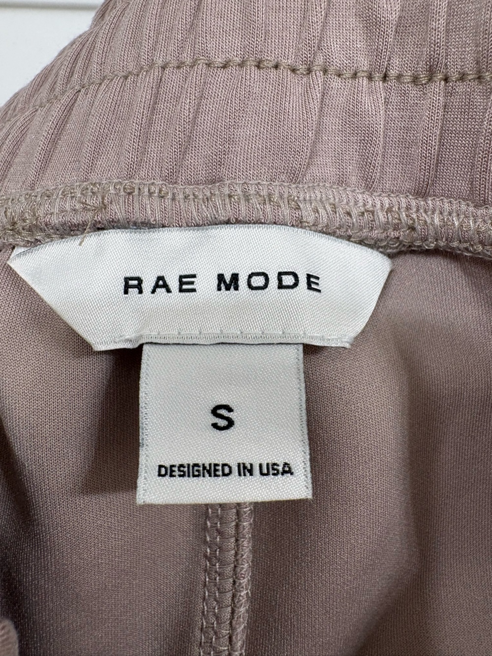 Everyday Drawstring Midi Skirt in Mauve Taupe - Picture 3 of 4